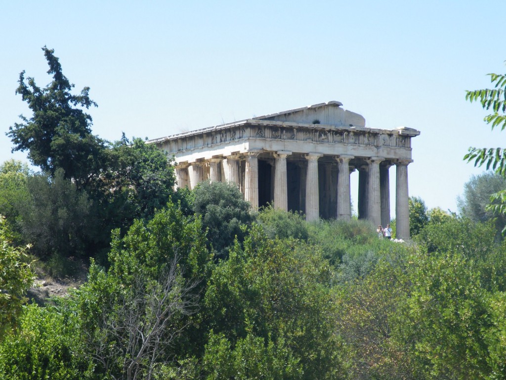Le temple d'Héphaïstos