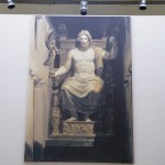 Représentation de la statue de Zeus