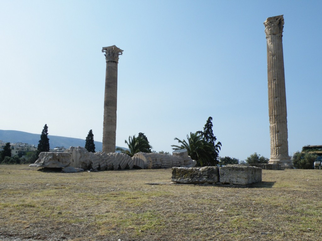 L'Olympéion,  temple de Zeus