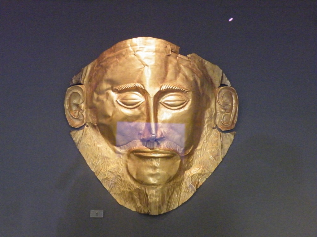 Le vrai masque d'Agamemnon