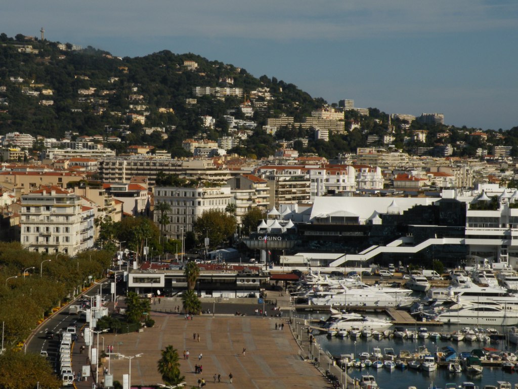 Cannes et le palais des festivals