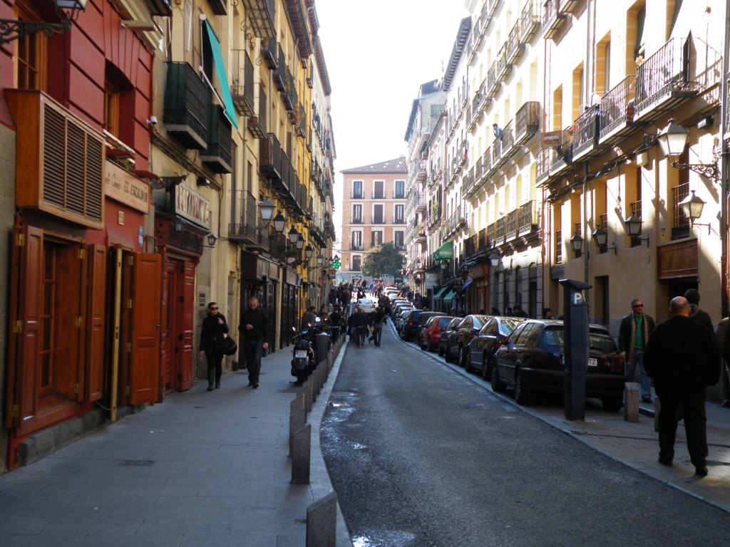 une rue de Madrid